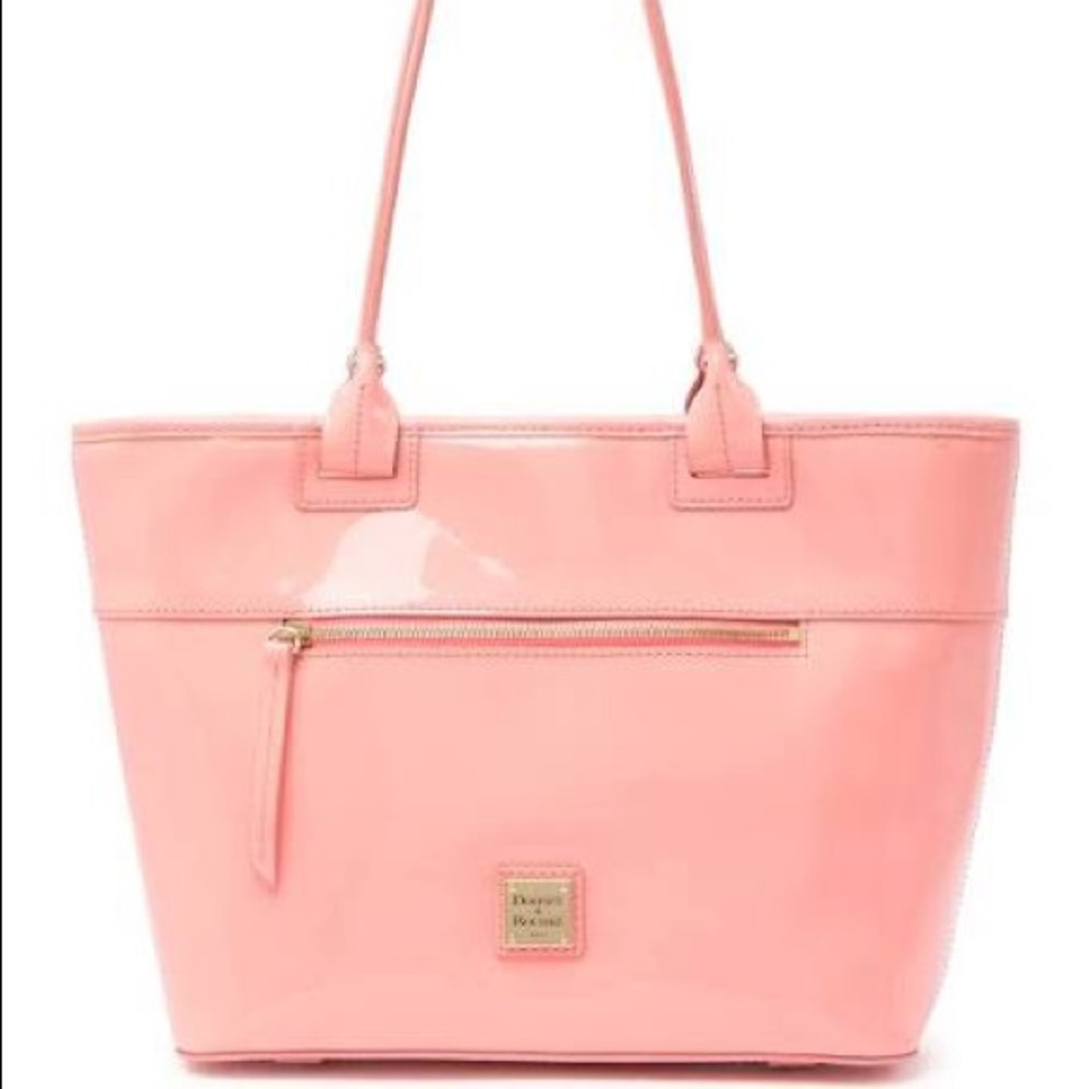 HOT “BARBIE” PINK DOONEY & BOURKE JAMIE ZIP TOTE